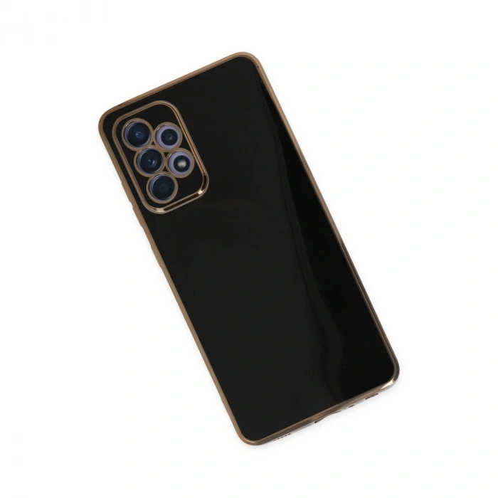 Samsung Galaxy A32 Kılıf Volet Silikon - Siyah