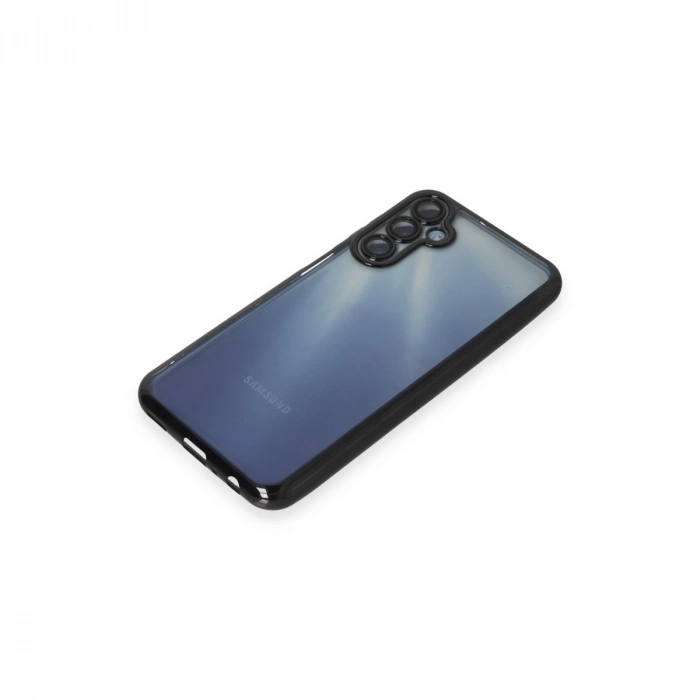 Samsung Galaxy A35 5g Kılıf Razer Lensli Silikon - Siyah