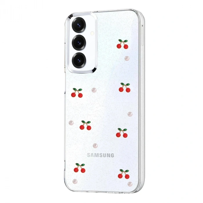 Samsung Galaxy A37 5g Fiyonk Desenli Kapak - Desen 9