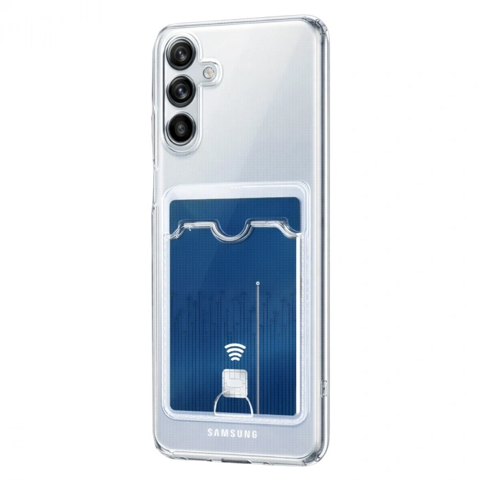 Samsung Galaxy A37 5g Kart Şeffaf Silikon - Şeffaf