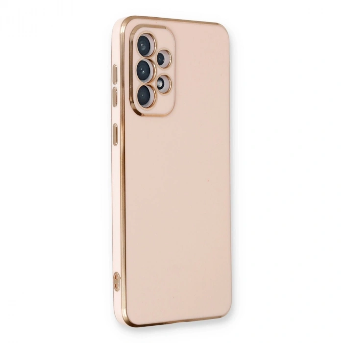 Samsung Galaxy A53 5g Kılıf Volet Silikon - Pembe