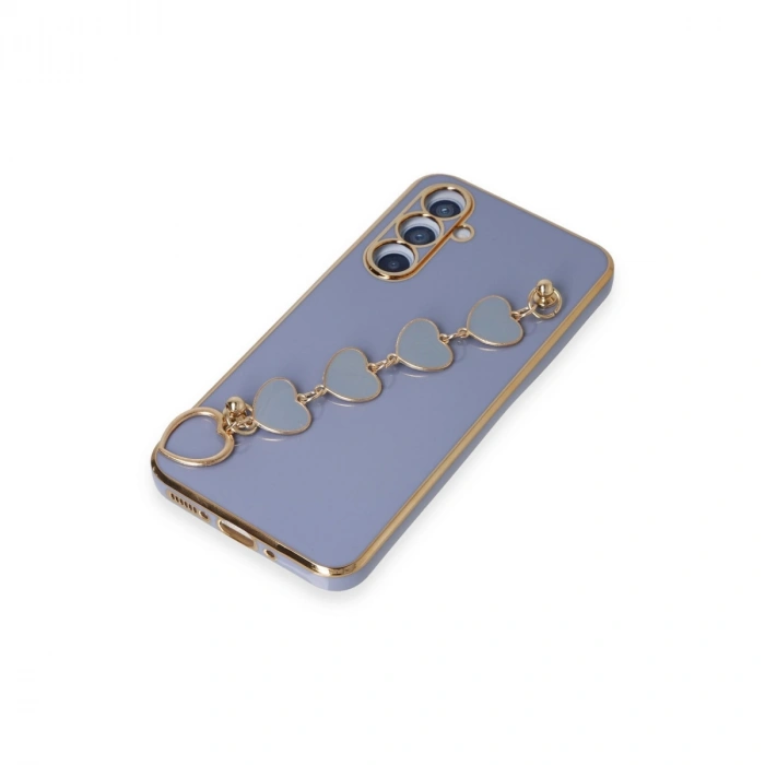 Samsung Galaxy A54 5g Kılıf Esila Silikon - Gri