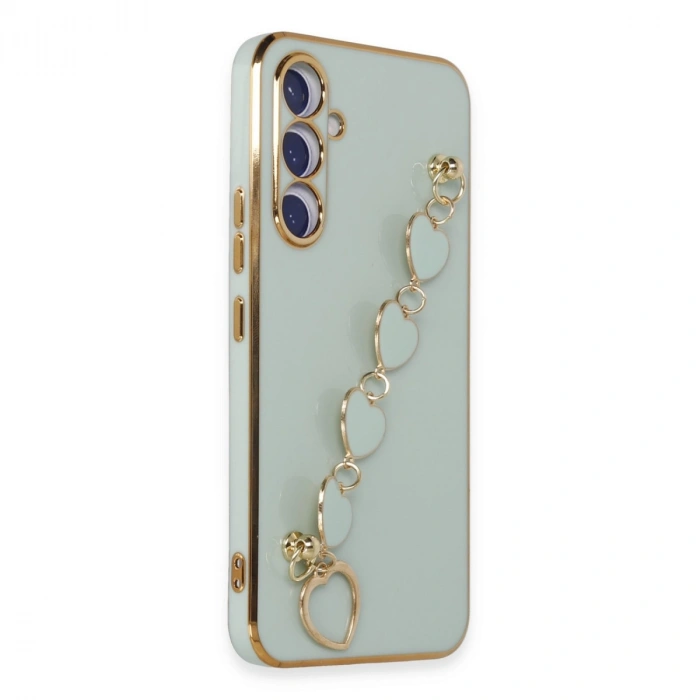 Samsung Galaxy A54 5g Kılıf Esila Silikon - Su Yeşili