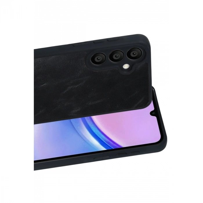 Samsung Galaxy A57 5g Aras Deri Kapak - Siyah