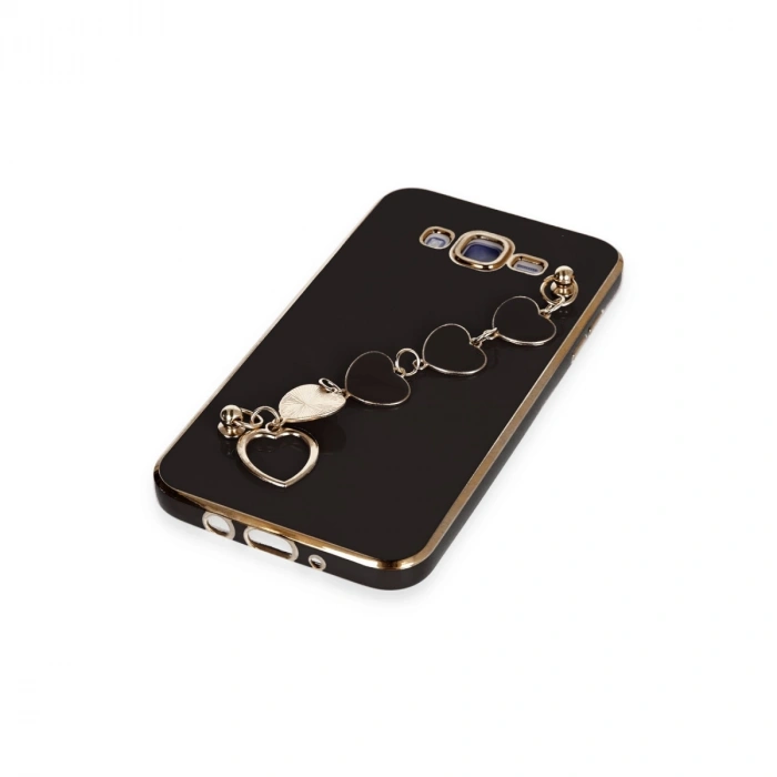 Samsung Galaxy J7 Kılıf Esila Silikon - Siyah