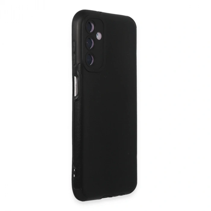 Samsung Galaxy M14 5g Kılıf Loop Deri Silikon - Siyah