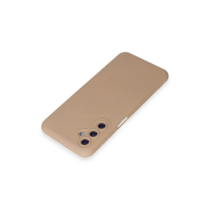 Samsung Galaxy M14 5g Kılıf Nano İçi Kadife Silikon - Pudra