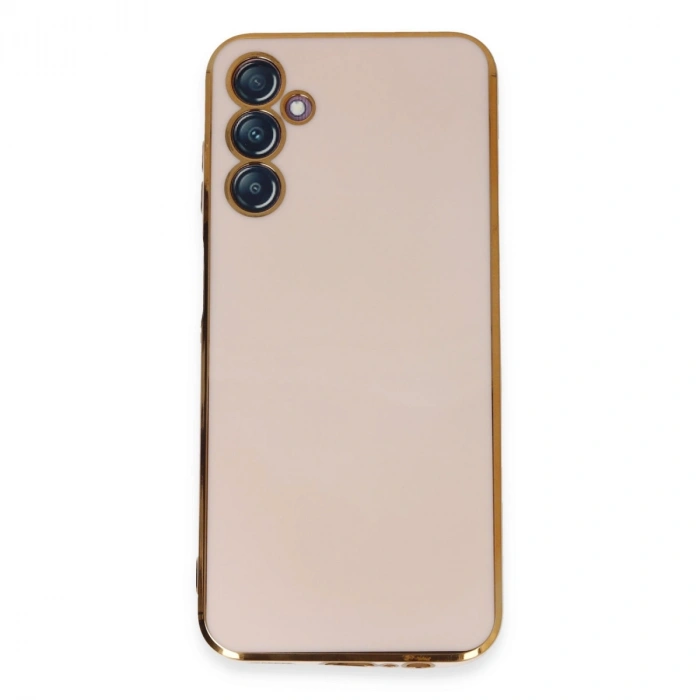 Samsung Galaxy M14 5g Kılıf Volet Silikon - Pembe