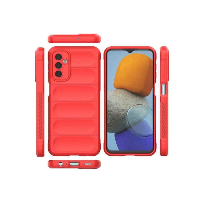Samsung Galaxy M23 Kılıf Optimum Silikon - Kırmızı