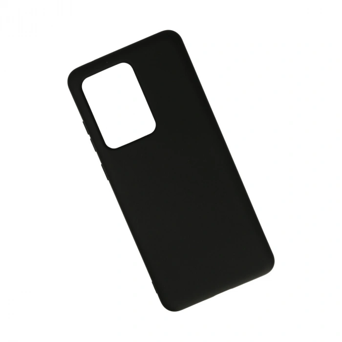 Samsung Galaxy S20 Ultra Kılıf Nano İçi Kadife Silikon - Siyah