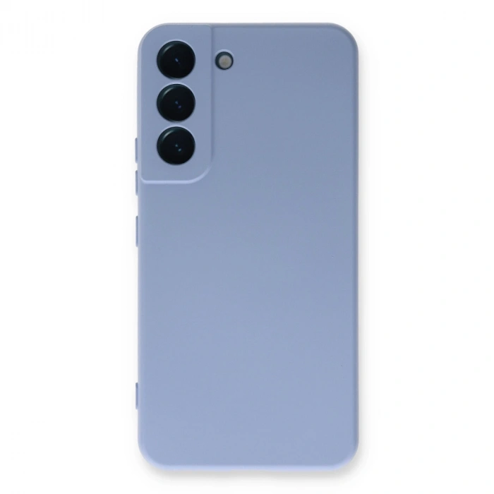 Samsung Galaxy S22 Plus Kılıf Nano İçi Kadife Silikon - Lila