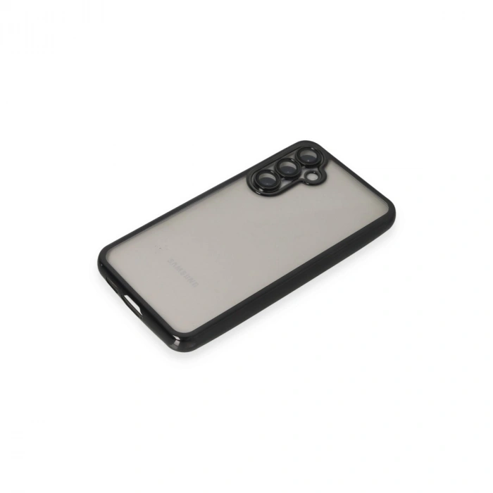 Samsung Galaxy S23 Fe Kılıf Razer Lensli Silikon - Siyah