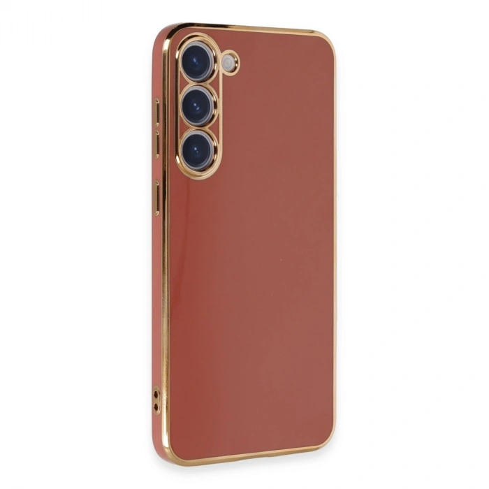 Samsung Galaxy S23 Kılıf Volet Silikon - Kırmızı