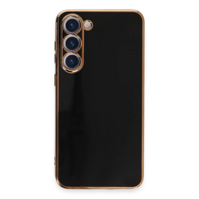 Samsung Galaxy S23 Kılıf Volet Silikon - Siyah