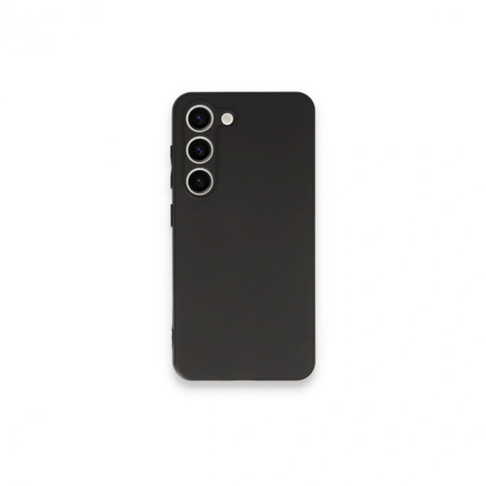 Samsung Galaxy S23 Plus Kılıf First Silikon - Siyah