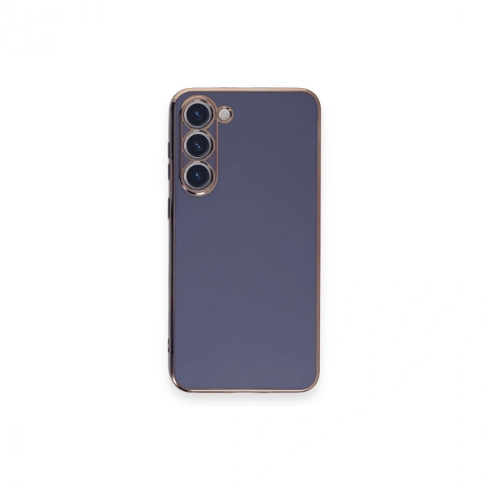 Samsung Galaxy S23 Plus Kılıf Volet Silikon - Mavi