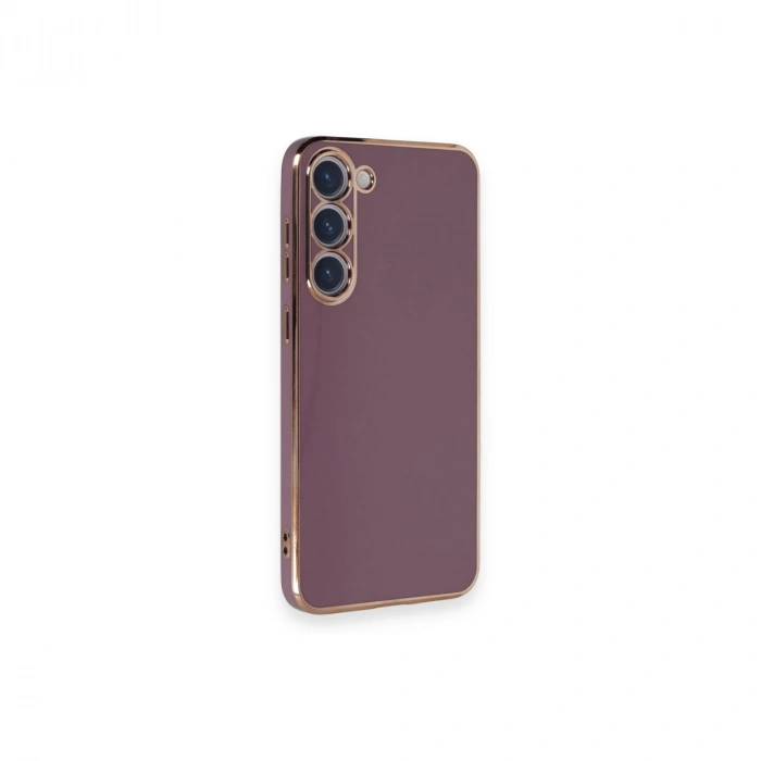 Samsung Galaxy S23 Plus Kılıf Volet Silikon - Mor