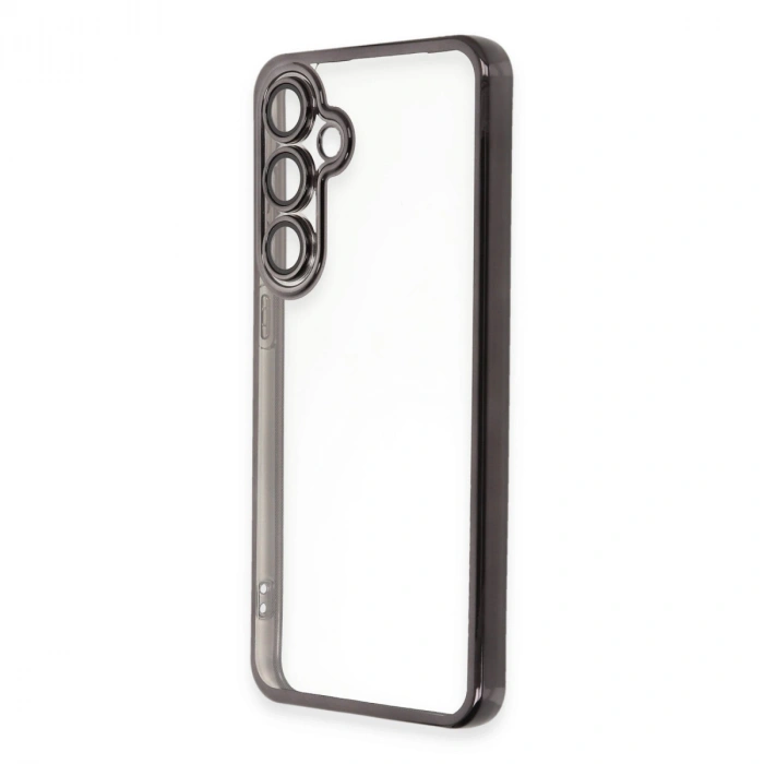 Samsung Galaxy S24 Fe Kılıf Razer Lensli Silikon - Siyah