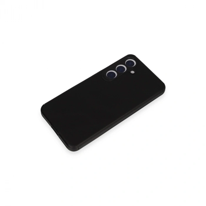 Samsung Galaxy S24 Kılıf Loop Deri Silikon - Siyah