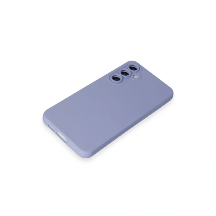 Samsung Galaxy S24 Kılıf Nano İçi Kadife Silikon - Lila