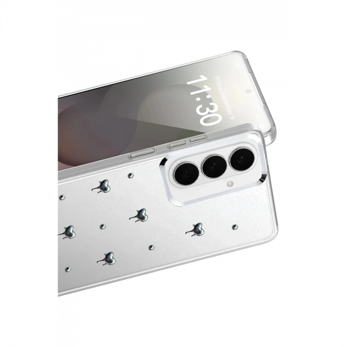 Samsung Galaxy S26 Plus Fiyonk Desenli Kapak - Desen 1
