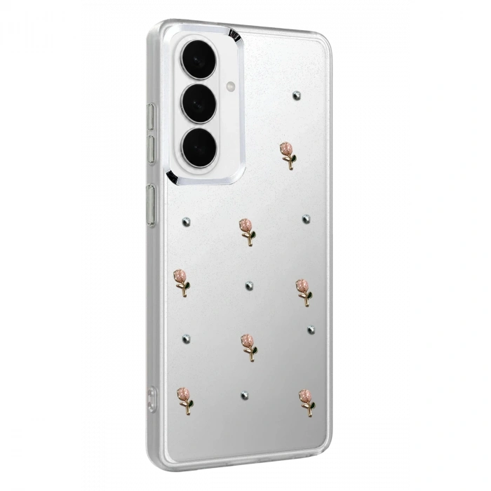 Samsung Galaxy S26 Plus Fiyonk Desenli Kapak - Desen 6