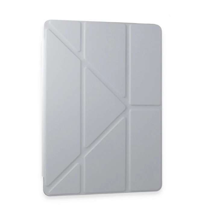 Samsung Galaxy Tab A9 Kılıf Kalemlikli Mars Tablet Kılıfı - Gri