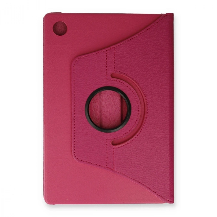 Samsung Galaxy X200 Tab A8 10.5 Kılıf 360 Tablet Deri Kılıf - Pembe