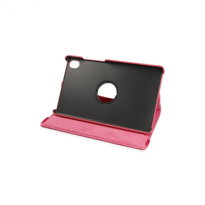 Samsung Galaxy X510 Tab S9 Fe 11 Kılıf 360 Tablet Deri Kılıf - Pembe