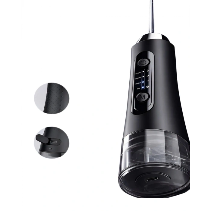 Şarjlı Ağız Duşu 20-140 PSI Ayarlanabilir Basınç 5 Başlıklı Temizlik