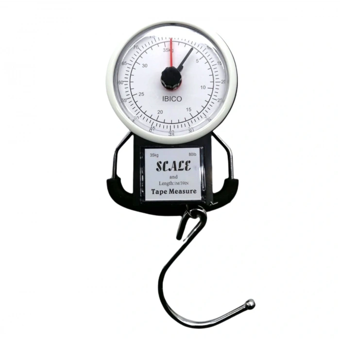 SCALE 2İN1 İBRELİ KANTAR - METRE (5324)