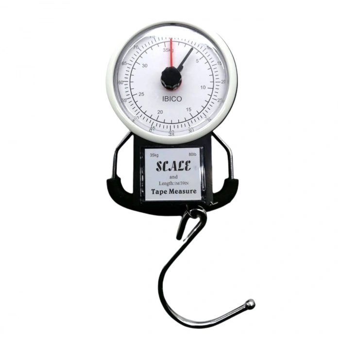 SCALE 2İN1 İBRELİ KANTAR - METRE (5324)