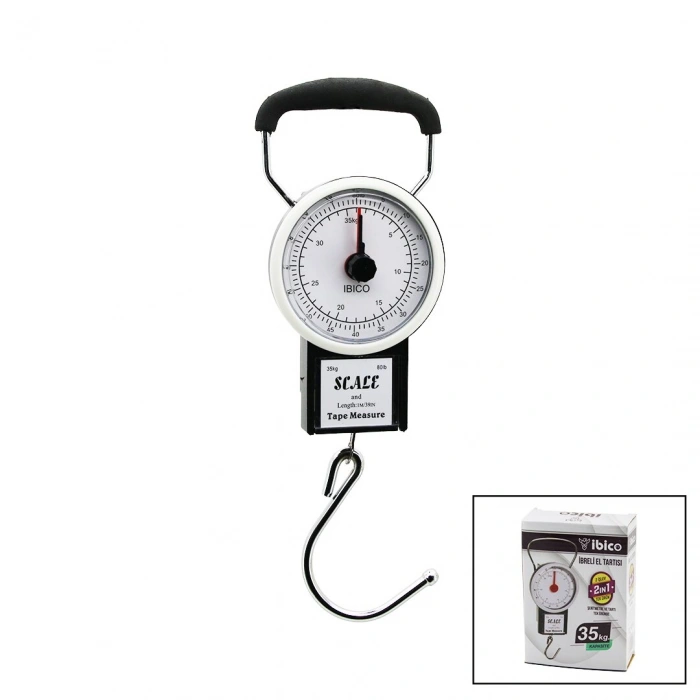 SCALE 2İN1 İBRELİ KANTAR - METRE (5324)