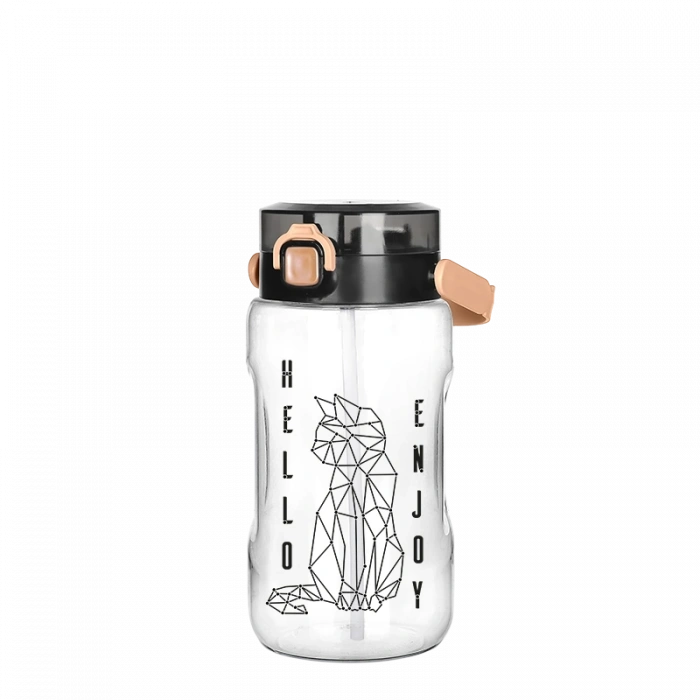 Şeffaf Matara - 1500 Ml - 50,7 Oz - Watermode Matara