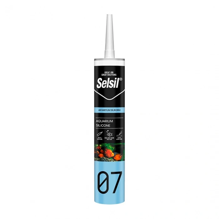 SELSİL 05 MUTFAK VE BANYO SİLİKONU ŞEFFAF 280ML (5324)