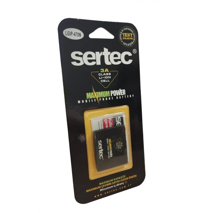 Sertec - Lg Gd580 / Lgıp-470n Uyumlu Batarya