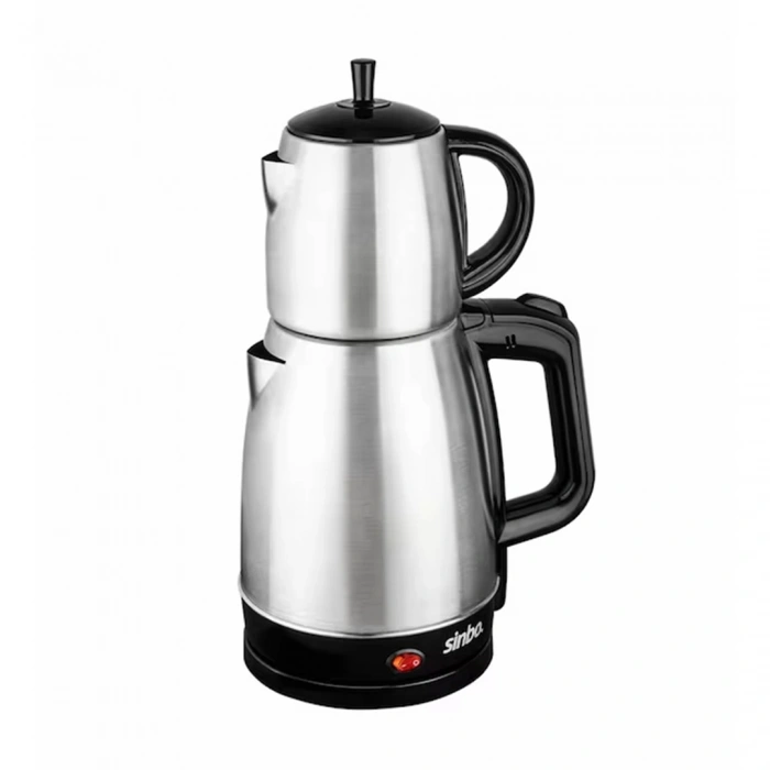 SİNBO STM-5831 ELEKTRİKLİ ÇELİK ÇAY MAKİNESİ ÇAYCI 1.7LT + 0.7LT ÇAY SÜZGEÇLİ (5324)