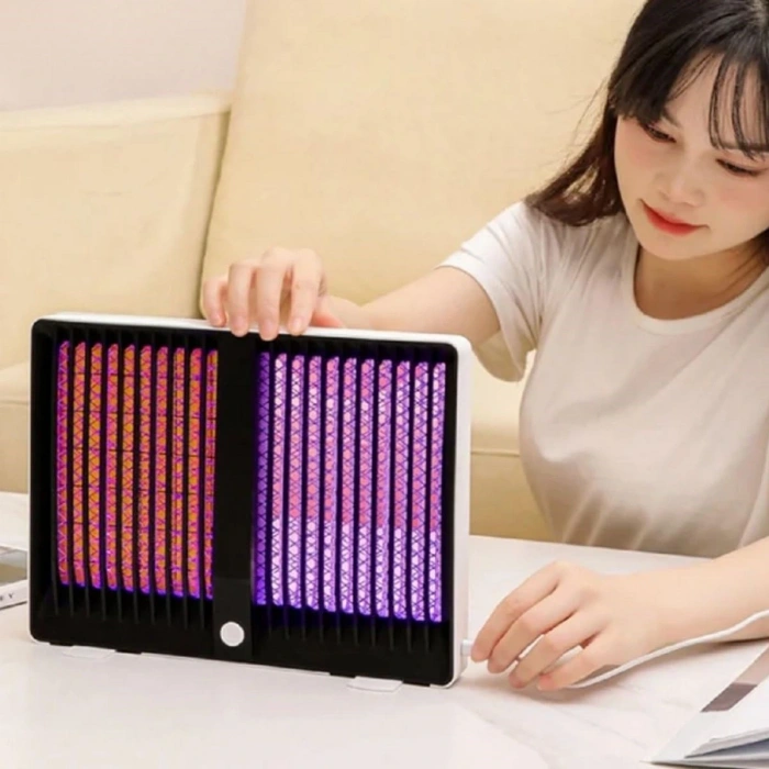 Sivrisinek Öldürücü Lamba Şarjlı Sivrisinek Kovucu Sessiz ve Güçlü Sivrisinek Tuzağı UV Işıklı Sinek Kıran WD023 (5324)