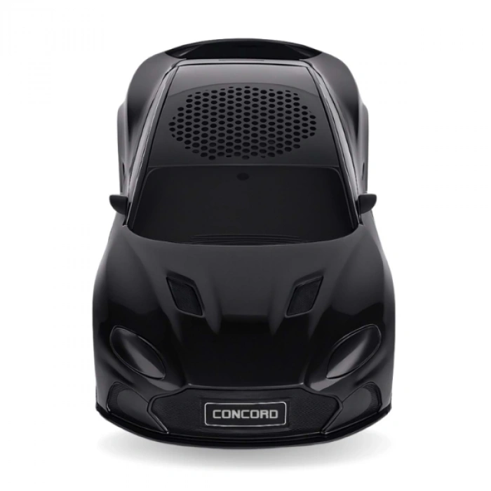 Siyah Araba Tasarımlı Hoparlör - Bluetooth FM USB Özellikli