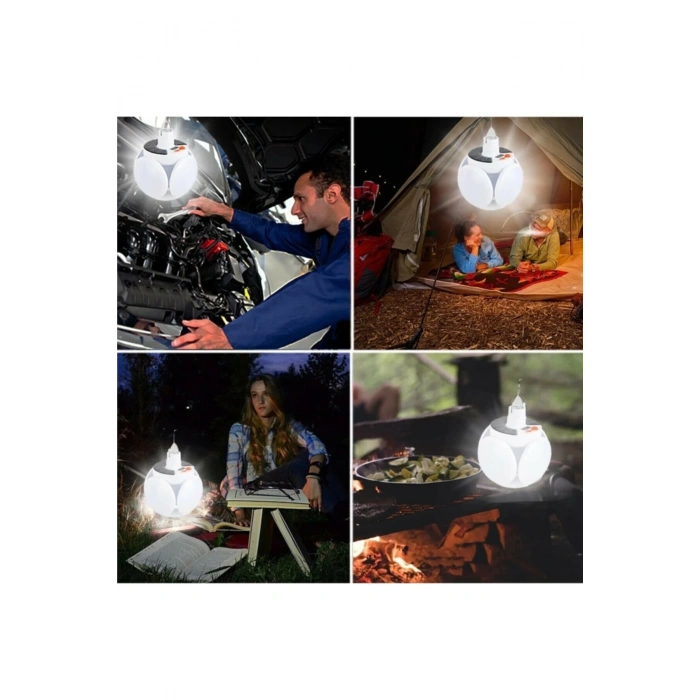 Solar 5 Kanatlı Kamp Lambası