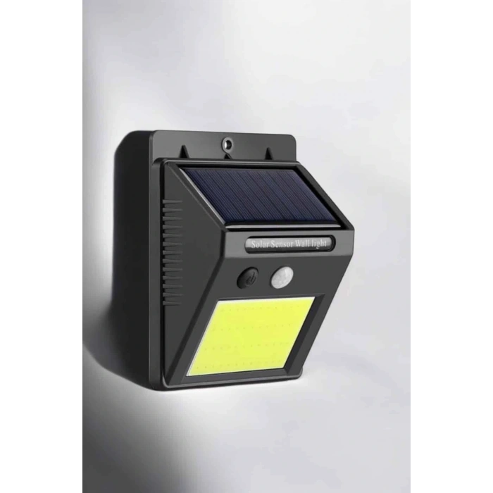 Solar Güneş Enerji Panelli Sensörlü Lamba Enerji Tasarruflu