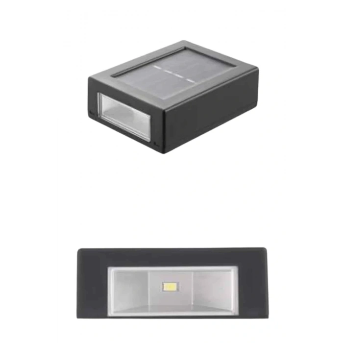 Solar Güneş Enerjili Çift Taraflı Duvar Lambası Çift Taraflı Duvar Lamba Güneş Enerjili