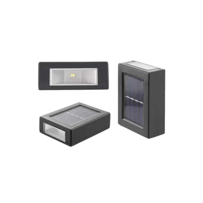 Solar Lamba Dekoratif Aplik Su Geçirmez Led Işıklı Duvar Lambası