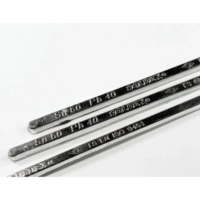 Soldex Çubuk Lehim 60-40, 1 Kg, Sn:60 / Pb:40