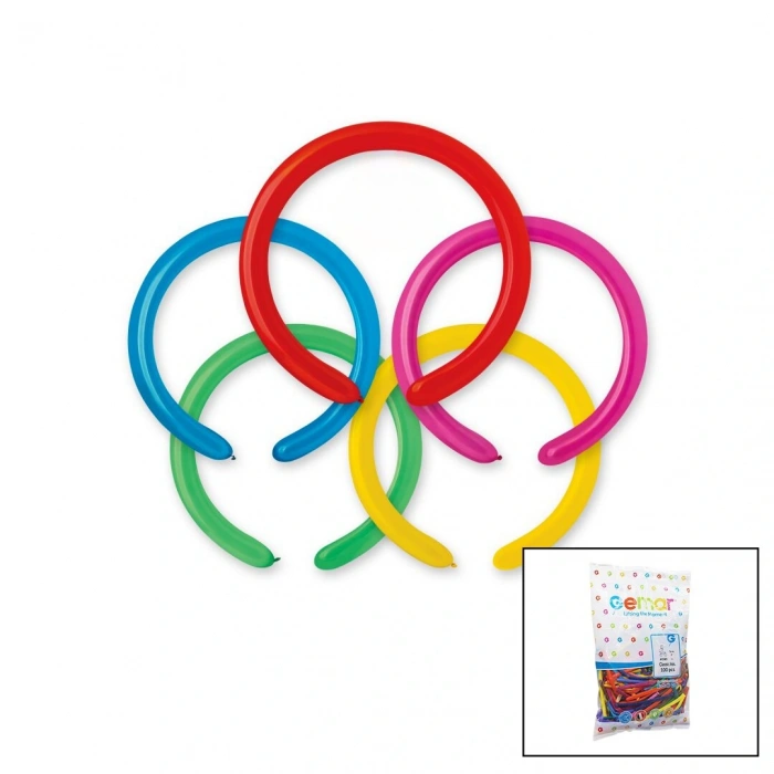 SOSİS UZUN BALON 2 İNÇ - 5CM - 100PCS (5324)