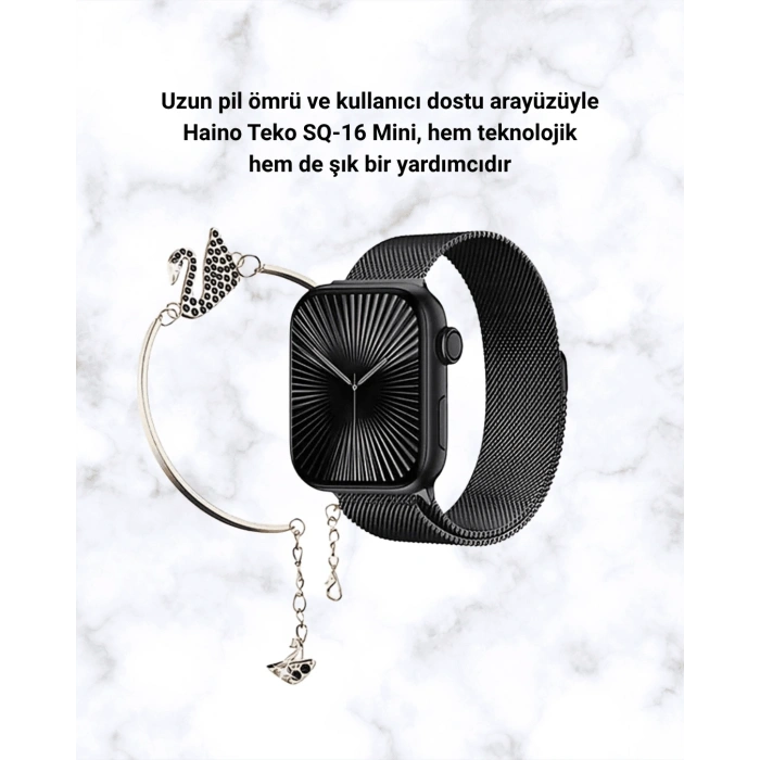 SQ-16 Mini Series 10 Akıllı Saat | Spor Modları, Bildirim Ve Müzik Kontrolü