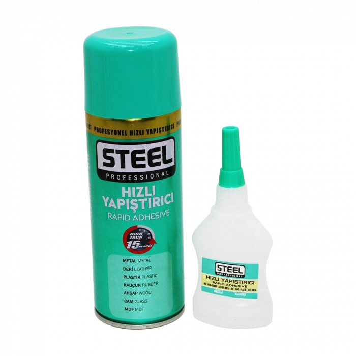 STEEL 400ML+60GR BÜYÜK HIZLI YAPIŞTIRICI (5324)