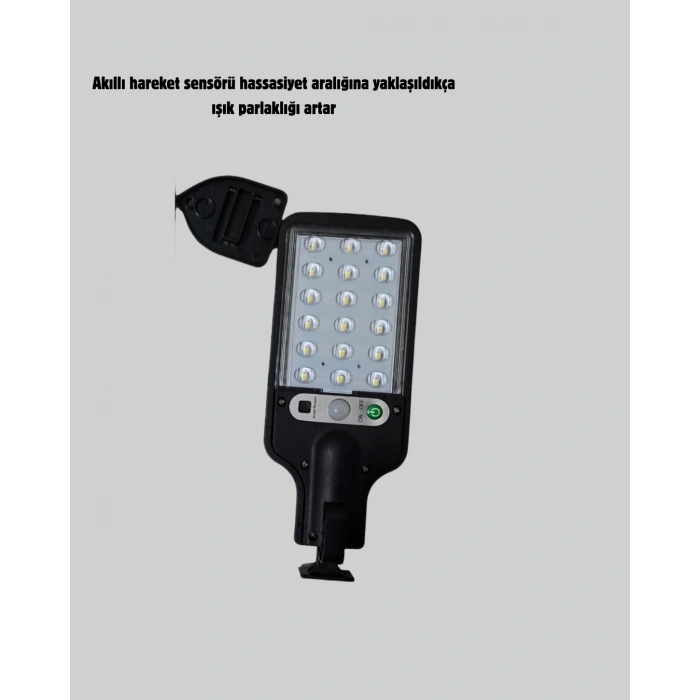 Stl616 Sensörlü Solar Sokak Lambası