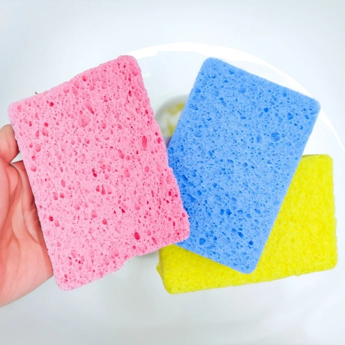 Suda Şişen Bulaşık Süngeri