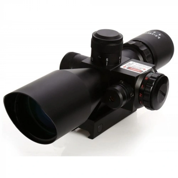 Süper Zoomlu Lazerli Profesyonel Av Dürbünü 2.5-10x40/e